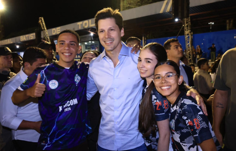 Daniel Vilela destaca importância do esporte na formação dos jovens na abertura de jogos internos de colégios militares
